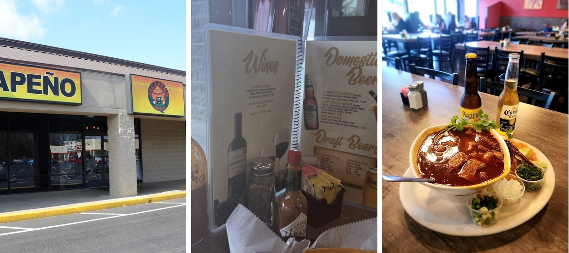 Jalapeno Grill Menu